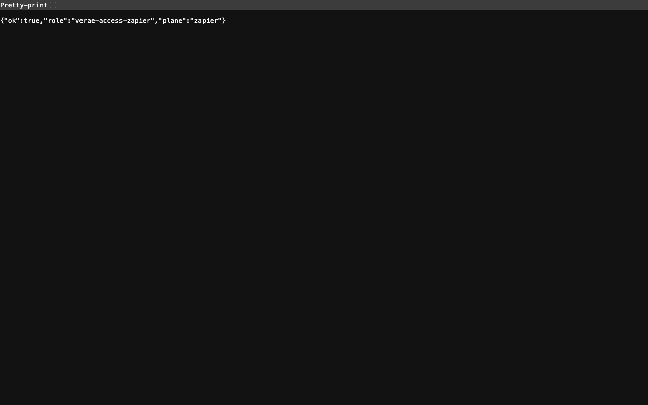 Zapier plane live