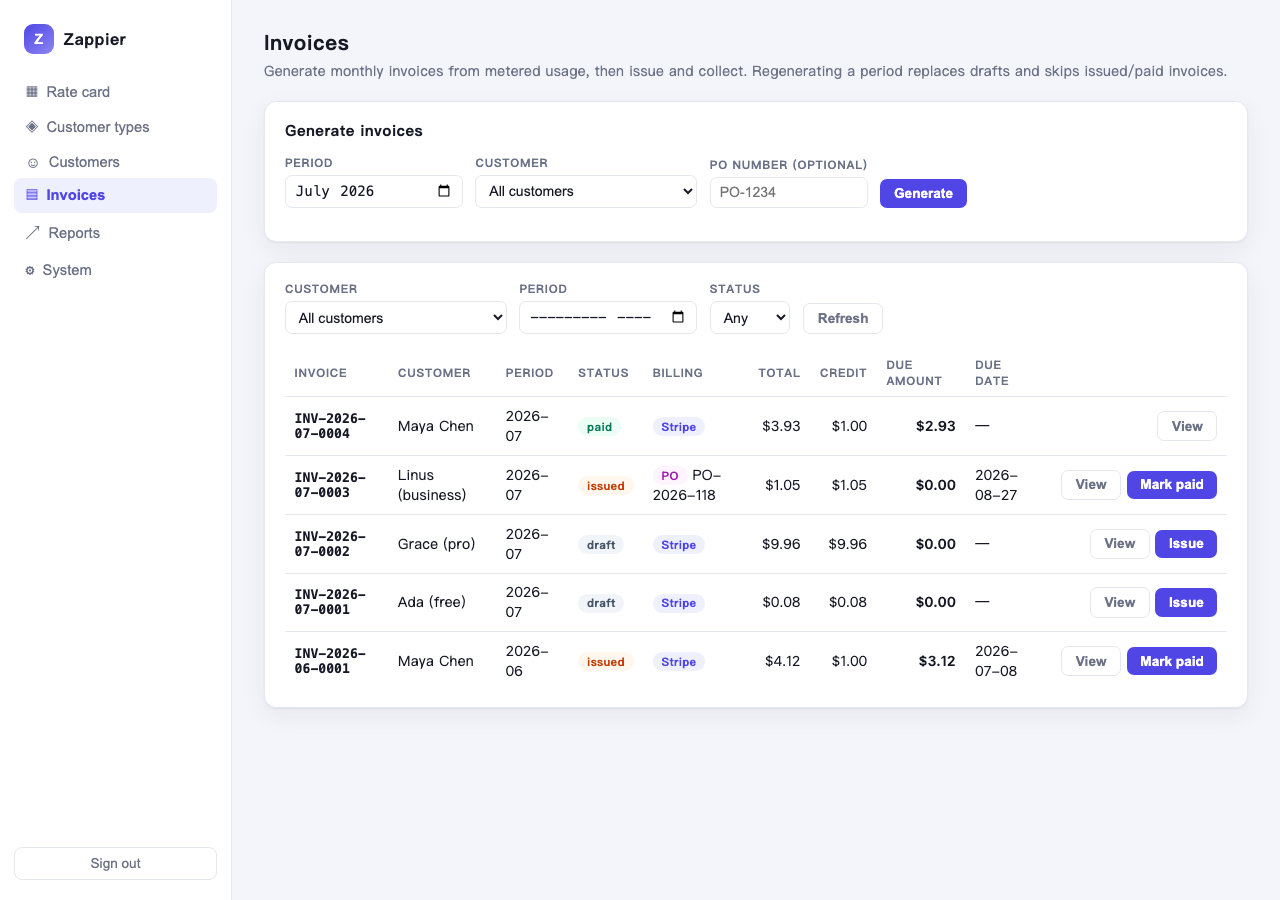 Invoices