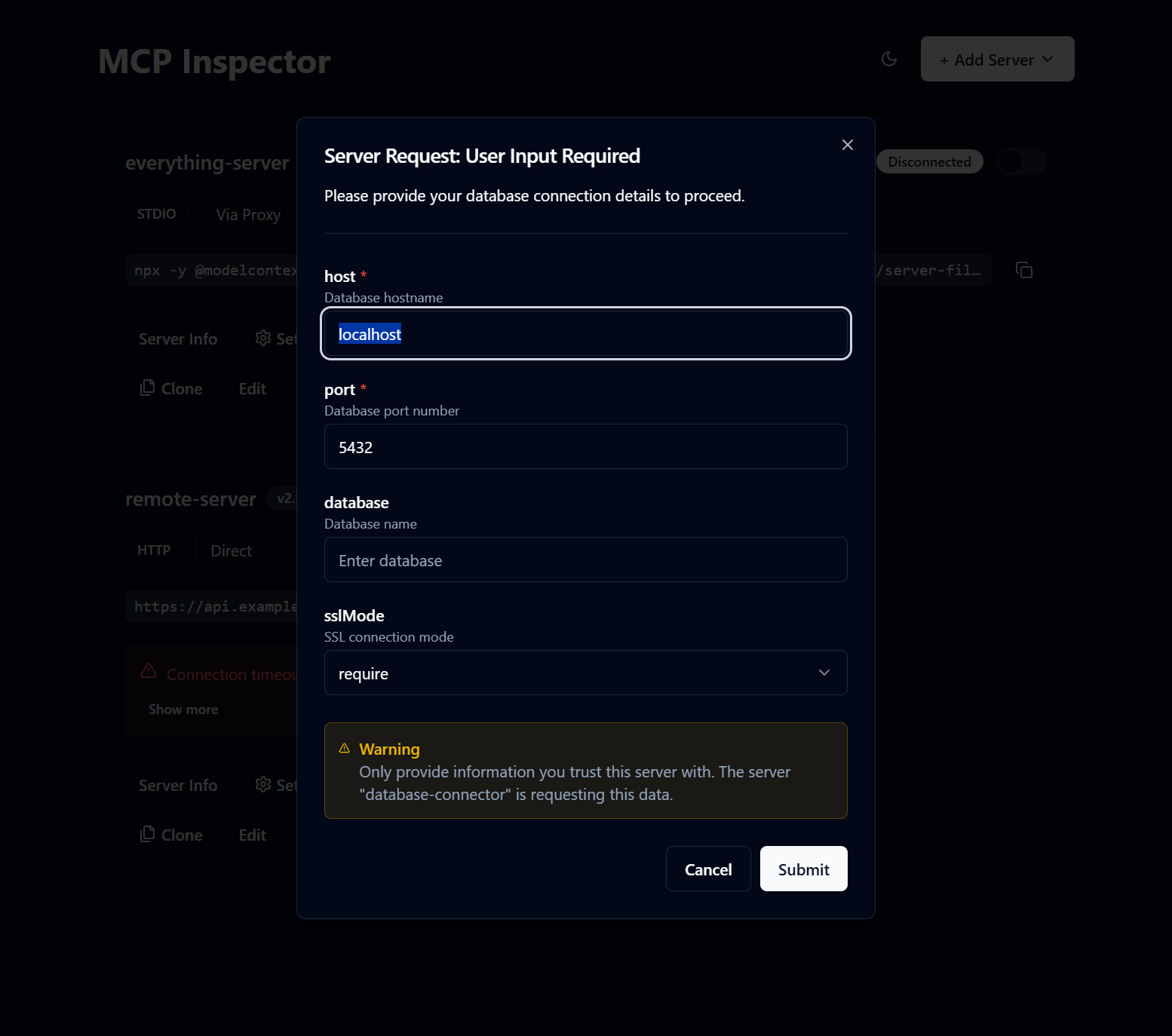 Elicitation Form